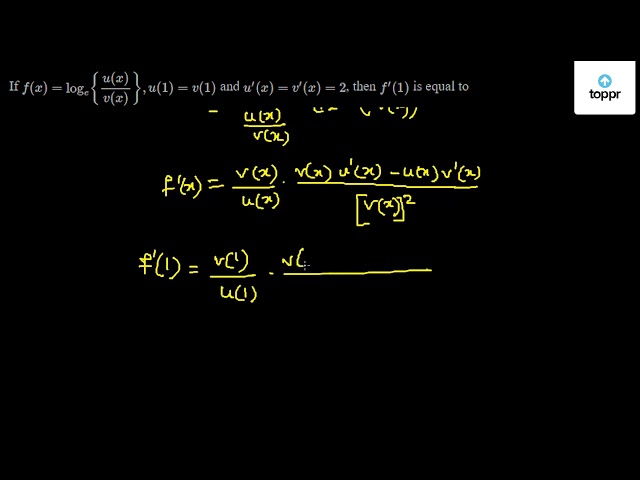 Q11 If F 3 G U And U U X Then A F X 9 U B F X 9 U C F A U X D None Of These