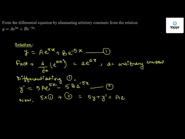 form-the-differential-equation-by-eliminating-arbitrary-constants-from