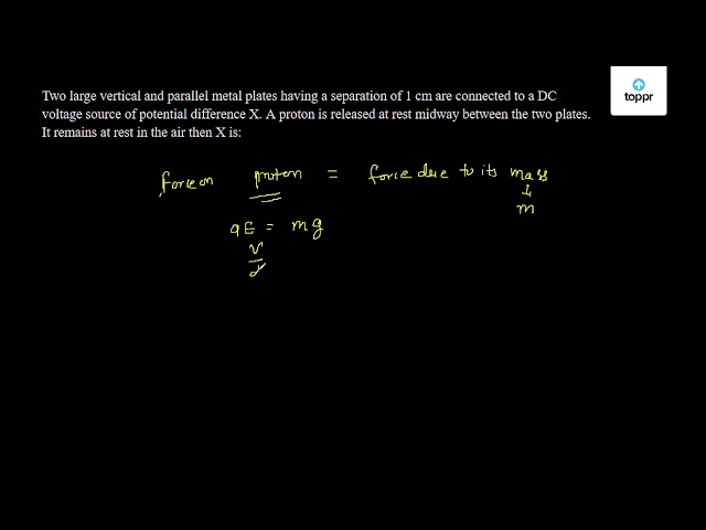 proton voltage difference