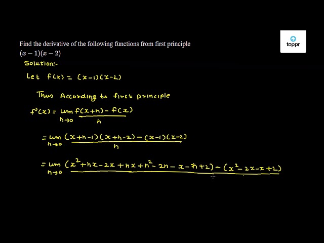 Solved s. Find the first derivative of X - 1/X2 (FROM FIRST