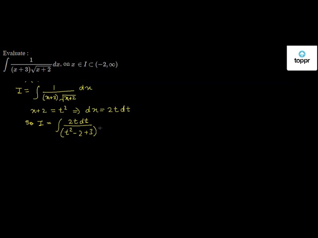 evaluate-int-1-x-3-x-2-dx-on-x-i-2