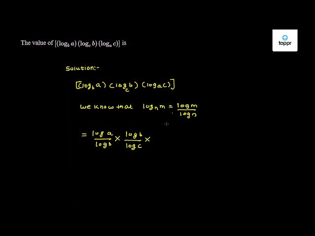 the-value-of-log-ba-log-cb-log-ac-is