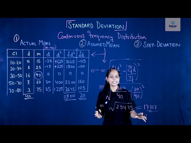 standard-deviation-continuous-frequency-in-hindi-statistics-video