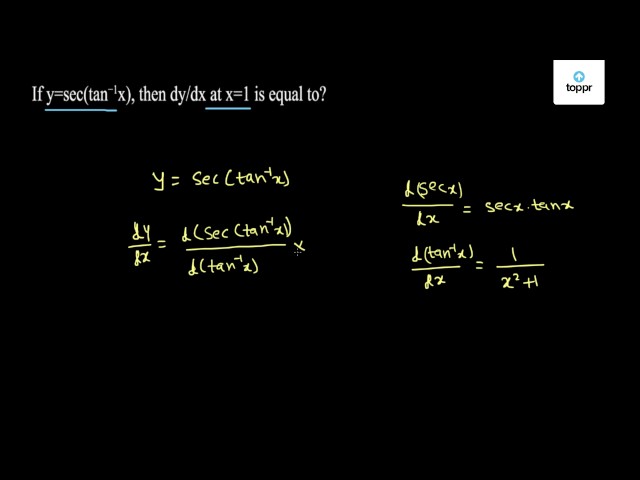 differential-coefficient-of-sec-tan-1-x-w-r-t-x-is