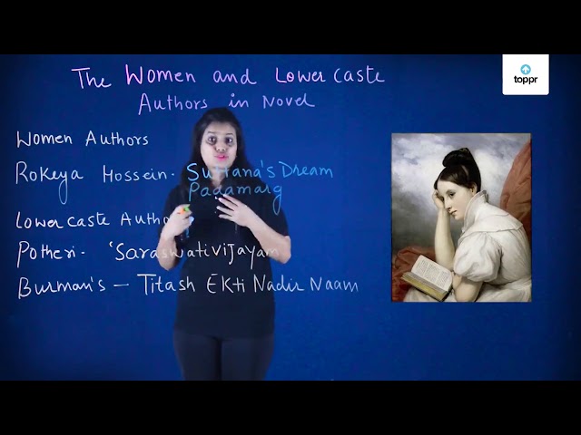 the-women-and-lower-caste-authors-in-novel-in-english-history-video