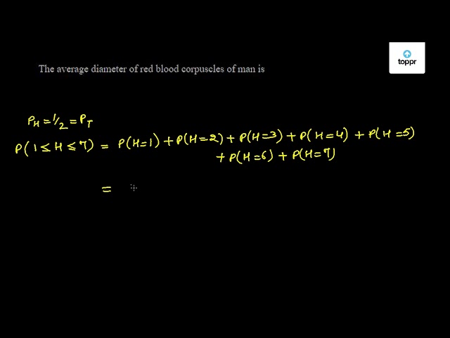 the-average-diameter-of-red-blood-corpuscles-of-man-is