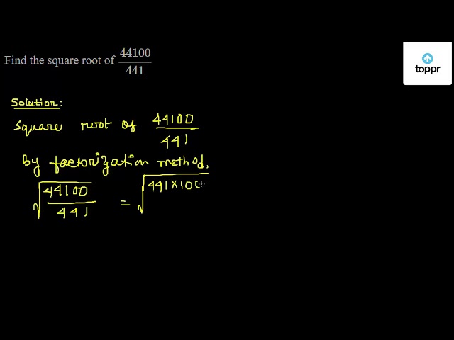 find-the-square-root-of-44100441