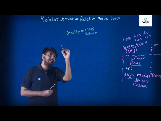 relative-density-and-relative-density-bottle-in-hindi-physics-video