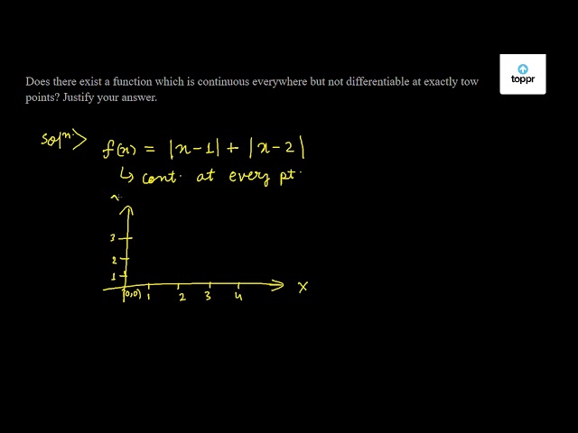 does-there-exist-a-function-which-is-continuous-everywhere-but-not