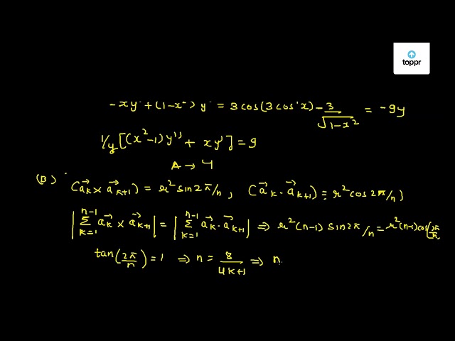 Match the following: | Maths Questions