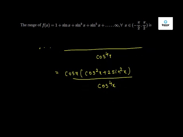 the-range-of-f-x-1-sin-x-sin-3x-sin-5x-x-pi-2